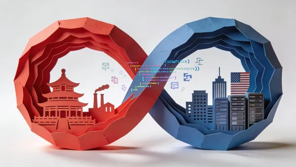 The Two Loops: How China's Open-Source AI Strategy Is Outpacing America