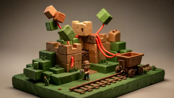 Minecraft clone 'vibecoded' with a local Qwen 27B — then 4 mechanics that probably aren't in the training data