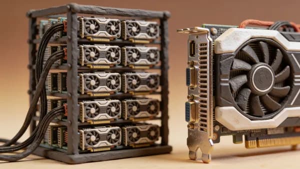 Reddit user claims 768GB of VRAM from twelve unlocked mining cards, with no benchmark attached