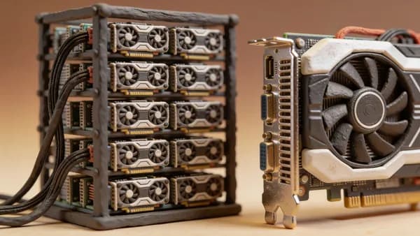 Reddit user claims 768GB of VRAM from twelve unlocked mining cards, with no benchmark attached