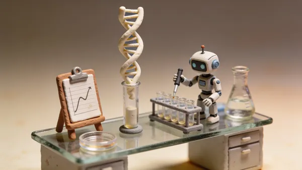 Amodei says AI biology will follow math's exponential curve. The evidence is a forecast.
