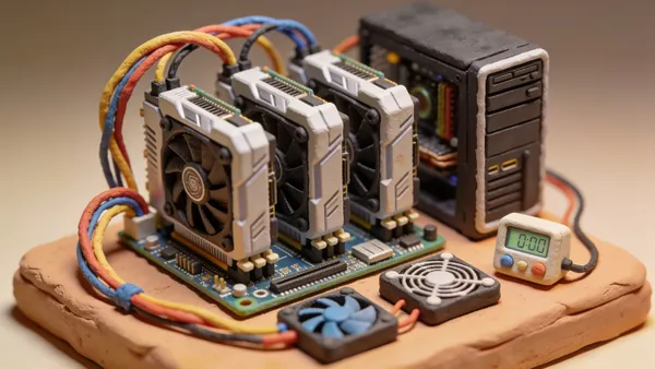 Four R9700s and 128 GB of VRAM: one builder's numbers, unattested